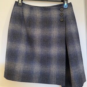 Ralph Lauren Plaid Gray Women's Skirt